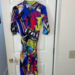 Multicolored Bohemian Bodycon dress